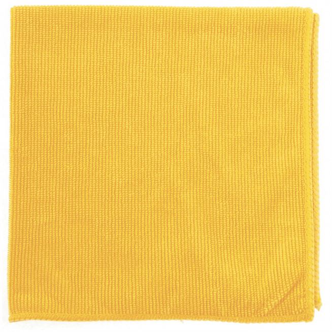 Салфетка из микрофибры жемчужная для бытовой техники и мебели, желтая, 400 х 400 мм Elfe