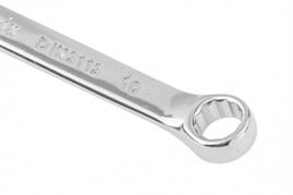 Ключ комбинированный, 10 мм, CrV, полированный хром Matrix