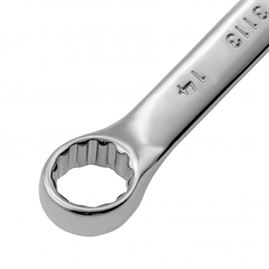 Набор ключей комбинированных, 8-17 мм, 6 шт, CrV, полированный хром Matrix